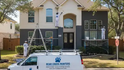 Austin TX exterior house painting service for residential homes