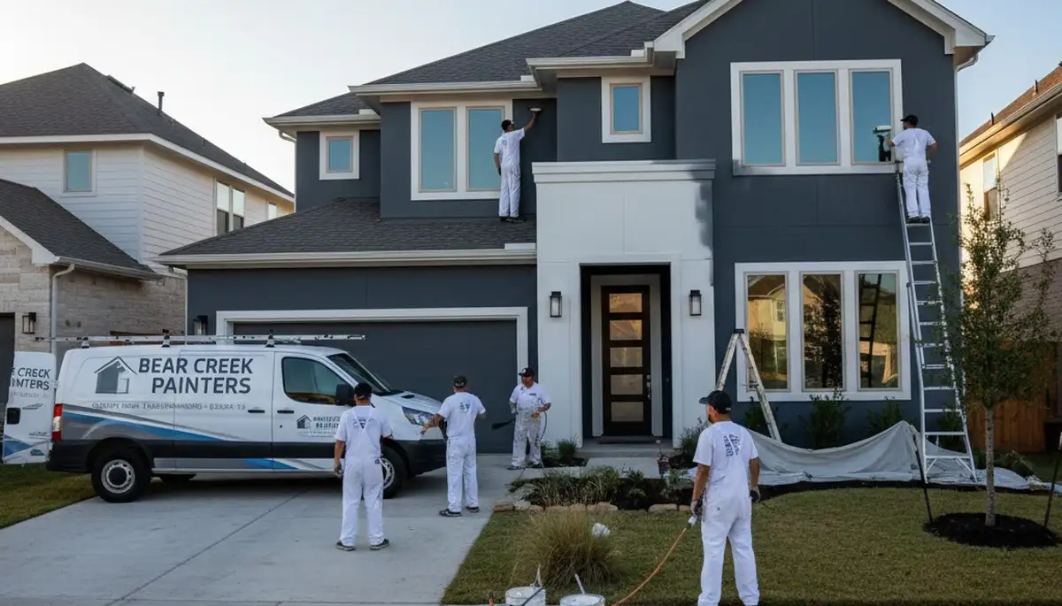 Exterior house painting service in Austin, TX for residential homes