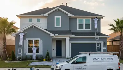 Exterior house painting service in Austin, TX for residential homes