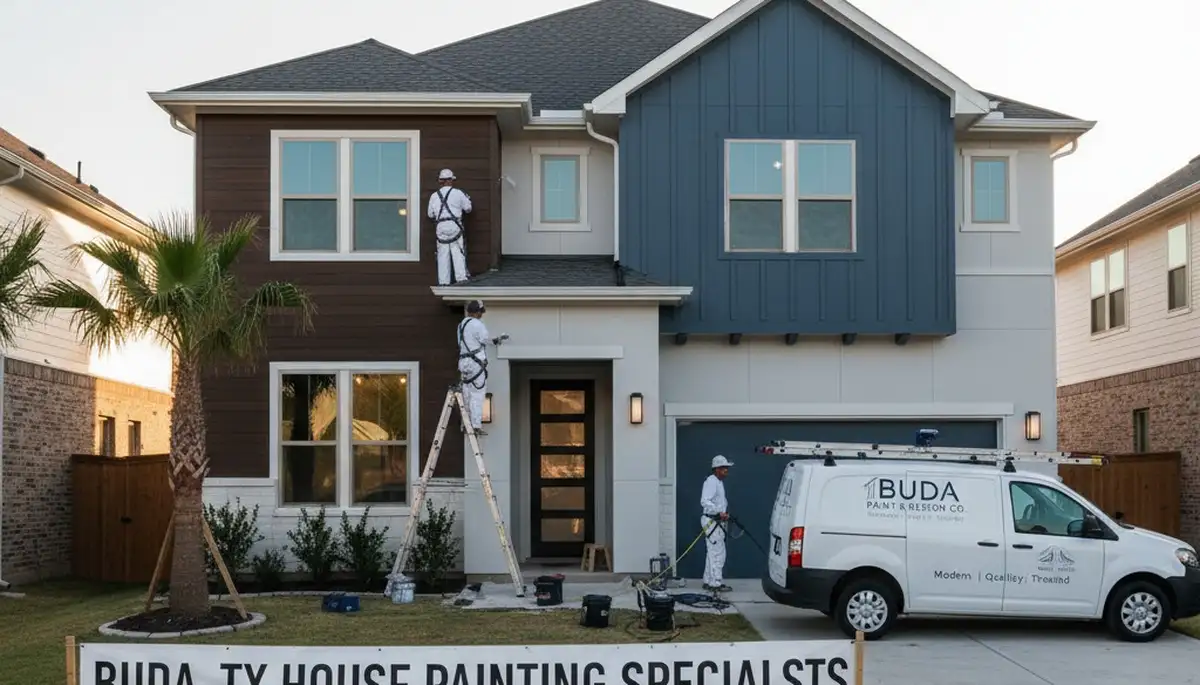 Exterior house painting service in Austin, TX for residential homes