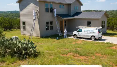 Exterior house painting service in Austin, TX for a professional home refresh
