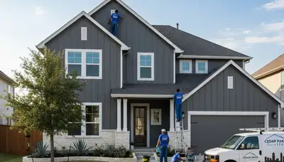Professional exterior house painting services in Austin, TX by local painting contractors