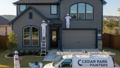 Professional exterior house painting service in Austin, TX by experienced local painters