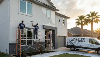 Professional exterior house painting in Austin, TX by skilled local painters