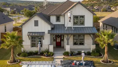 Professional exterior house painting service in Austin TX by local painting experts