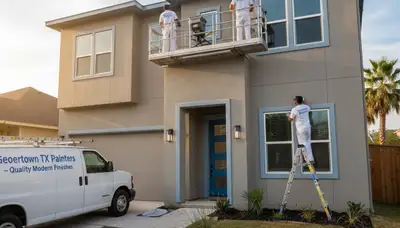 Professional exterior house painting service in Austin, TX by expert local painters