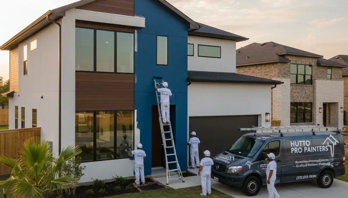 Professional exterior house painting service in Austin TX by experienced local painters