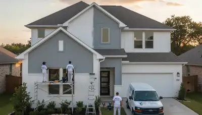 Professional exterior house painting in Austin TX by local residential painting experts