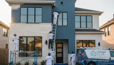 Professional exterior house painting service in Austin, TX by skilled local painters