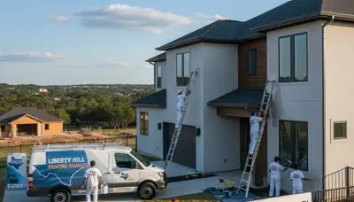 Professional exterior house painting service in Austin, TX by local painters at exteriorpaintingaustintx.com