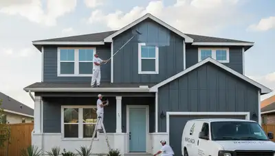 Austin, TX exterior house painting service for professional residential home painting projects