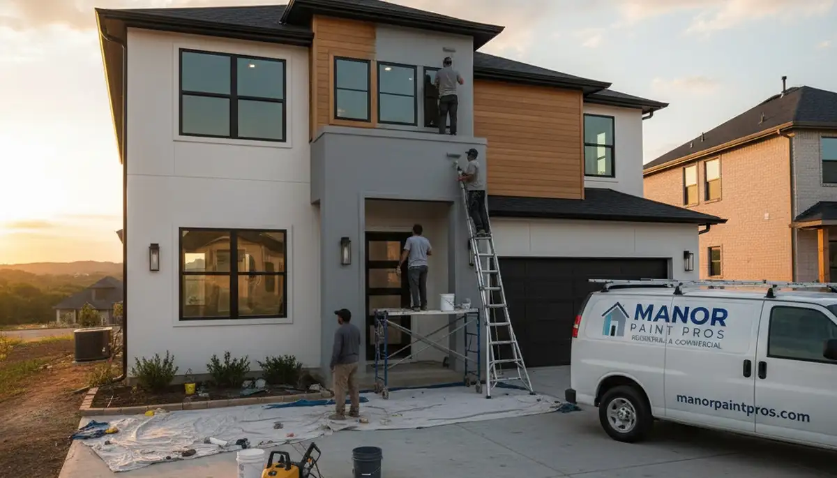 Professional exterior house painting service in Austin, TX by expert local painters