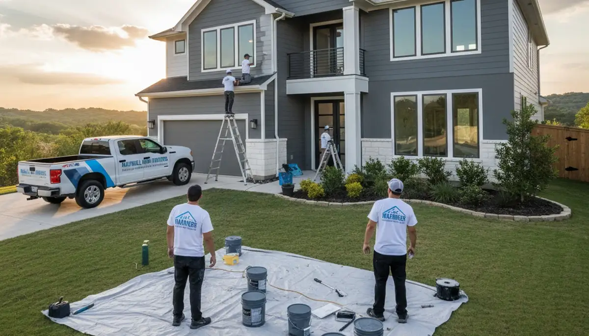 Professional exterior house painting service in Austin TX by expert local painters