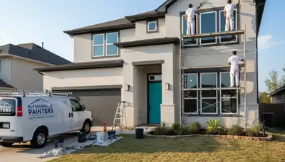 Professional exterior house painting service in Austin TX by expert local painters