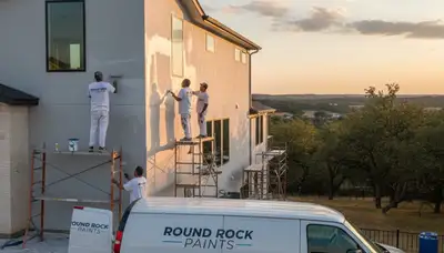 Professional exterior house painting service in Austin TX by skilled local painters