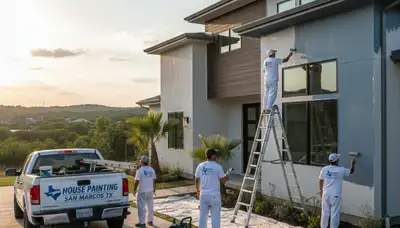 Professional exterior house painting in Austin TX by expert local painters