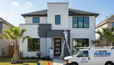 Professional exterior house painting service in Austin TX by local painting contractors
