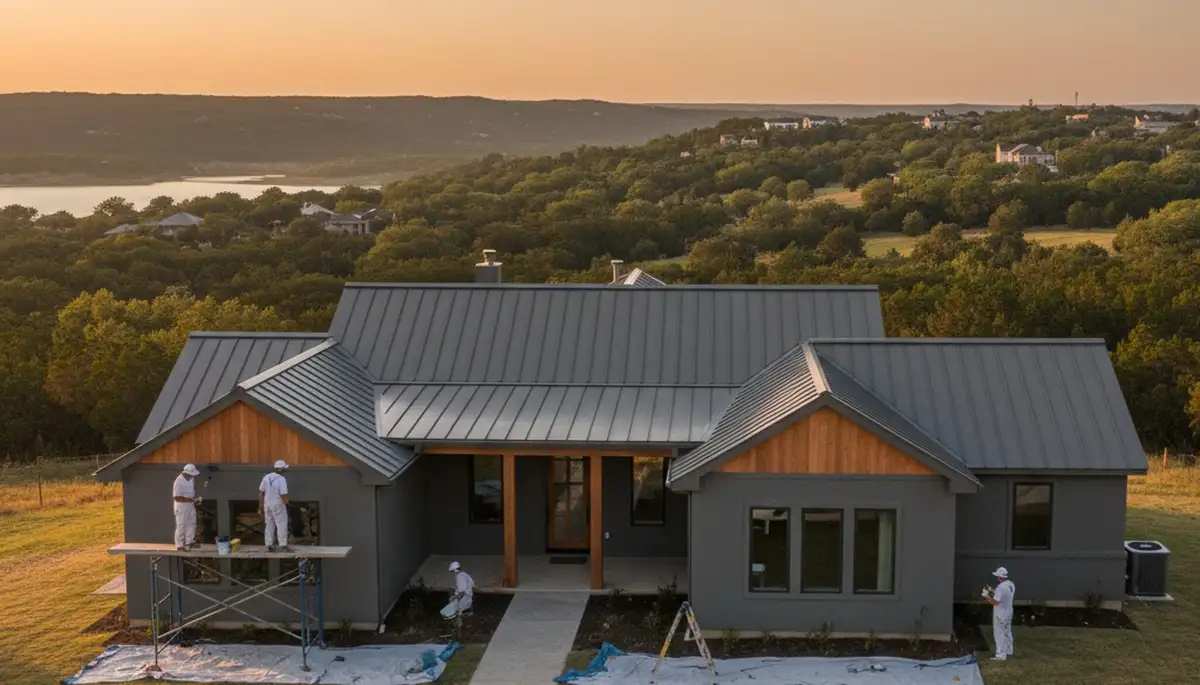 Professional exterior house painting in Austin, TX by local residential painting experts