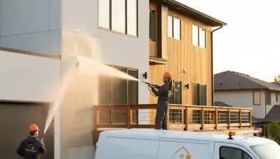 Professional pressure cleaning for limestone and stucco homes in Austin, TX exterior restoration